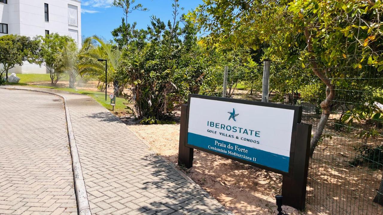 Apartamento Para Temporada Em Praia Do Forte Bahia, No Condominio Mediterraneo Ii, Iberostate Экстерьер фото